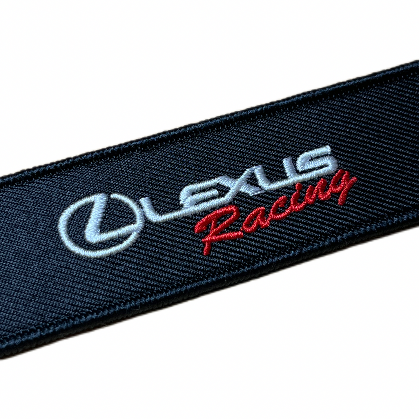 Embroidered Lexus Racing Keychain