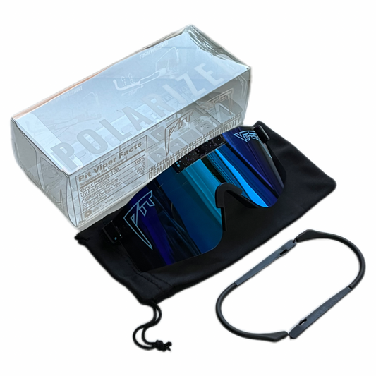 Deep Blue Viper Sunglasses