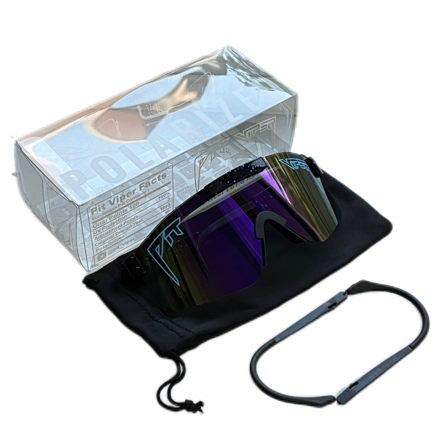 Purple Twilight Viper Sunglasses