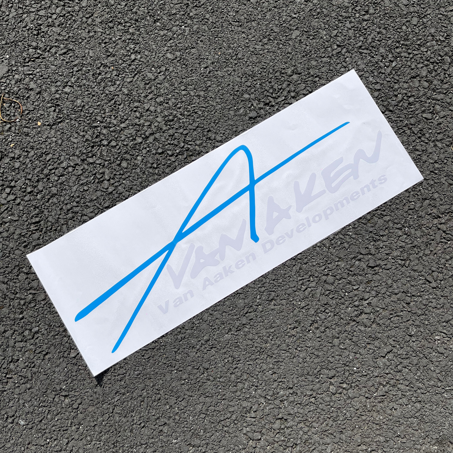 Large Van Aaken Developments Sticker